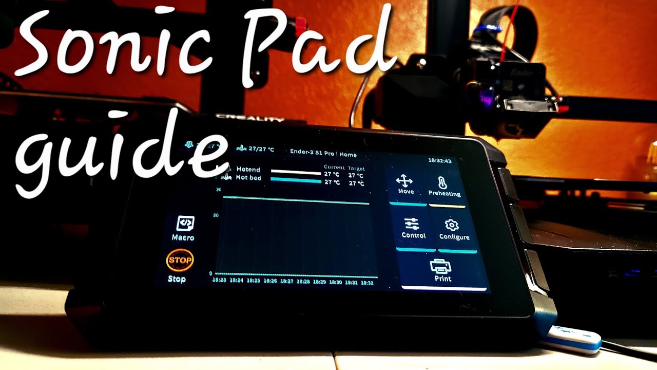 CREALITY SONIC PAD + ENDER 3 S1 PRO