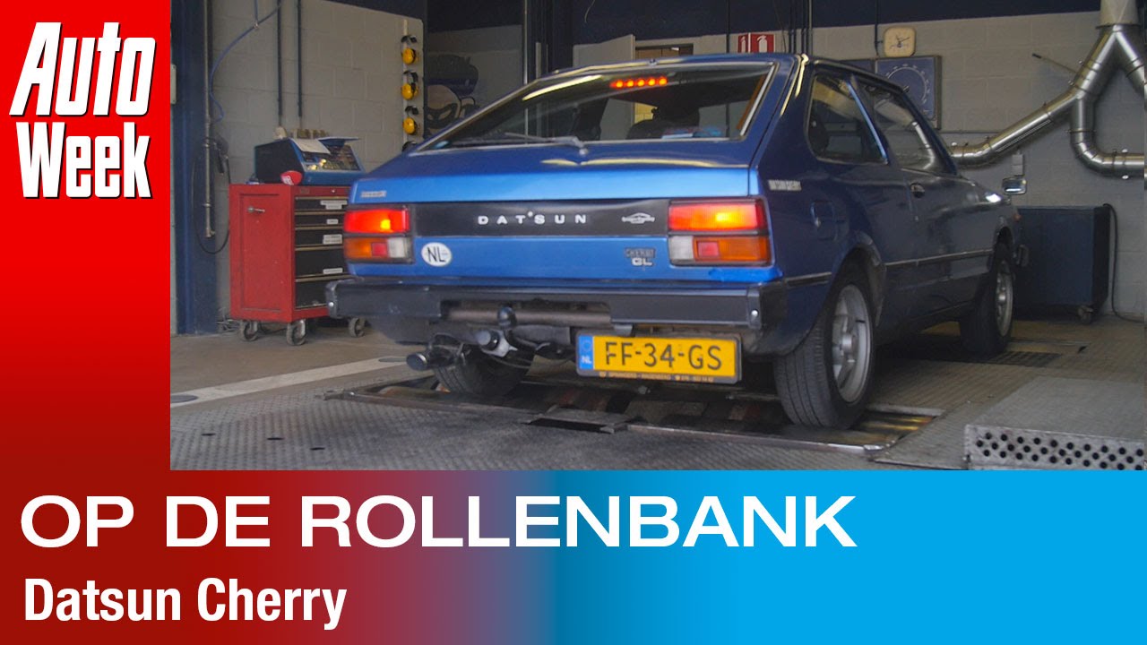 Op de Rollenbank - Datsun Cherry 1.2 GL (1979) AutoWeek