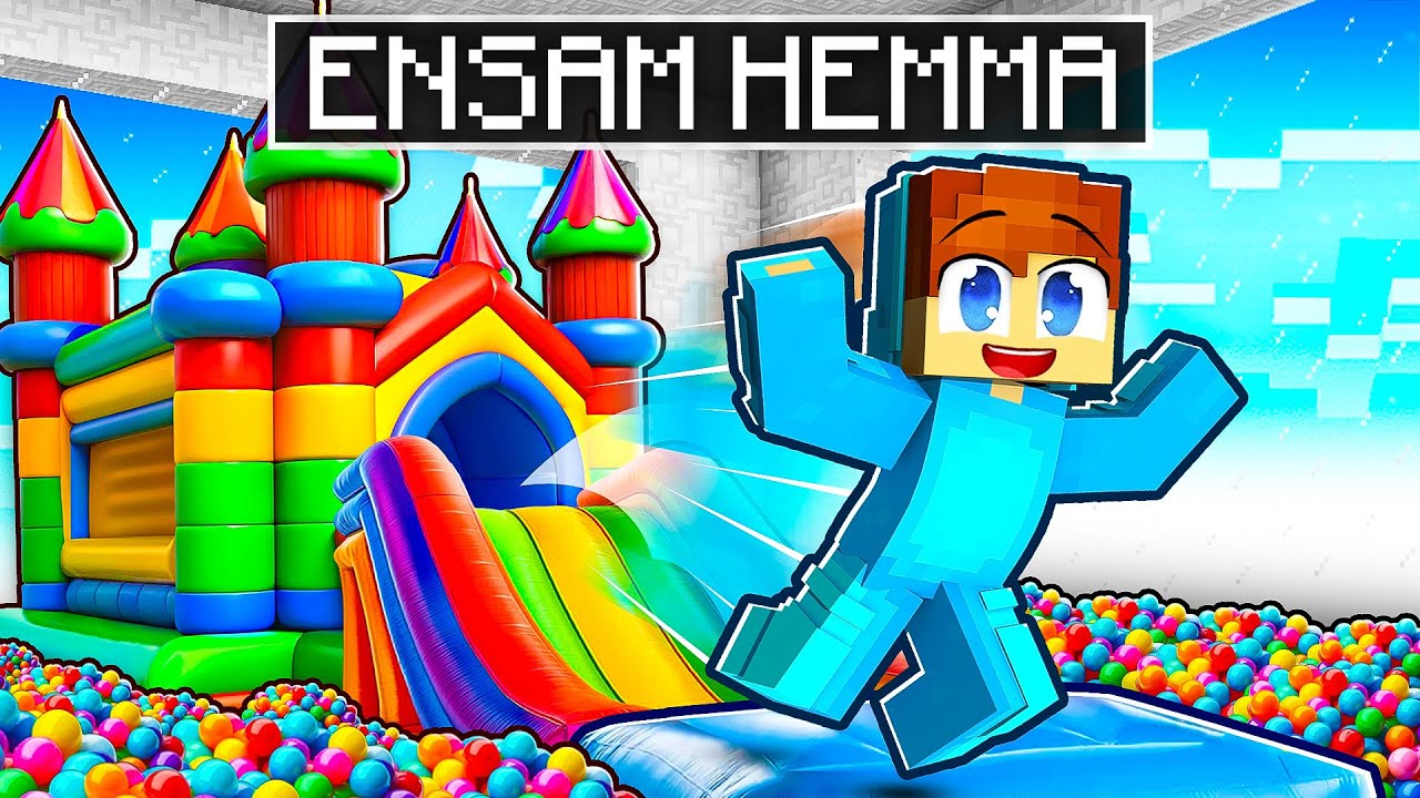 Ensam Hemma UTAN FÖRÄLDRAR i Minecraft!