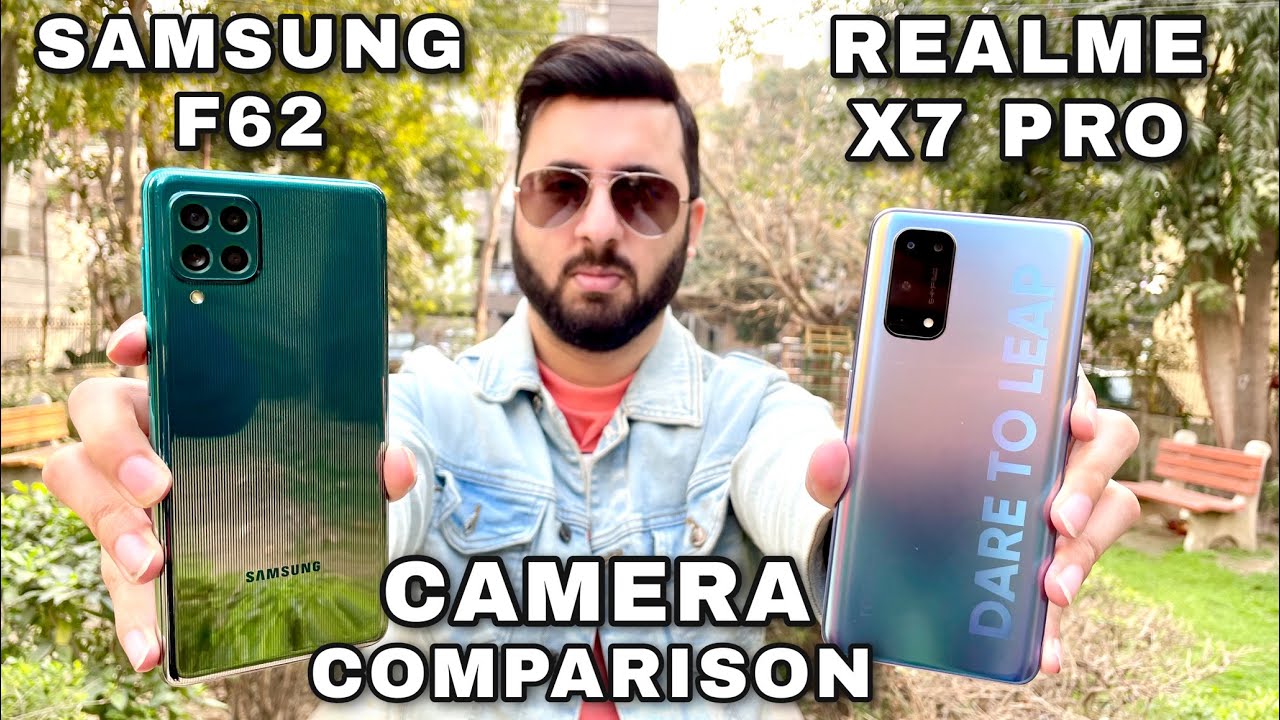Samsung F62 vs Realme X7 Pro Camera Comparison|Samsung F62 Camera Review|Realme X7 Pro Camera Review