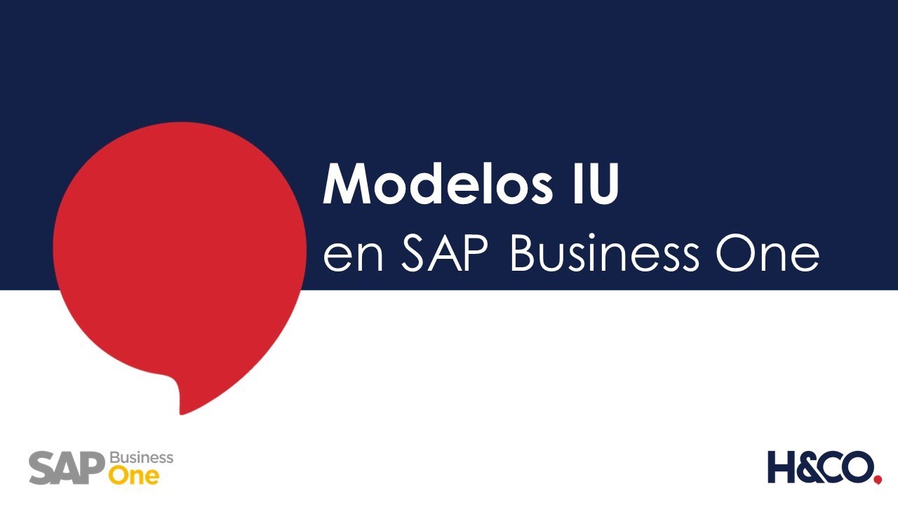 Modelos IU en SAP Business One