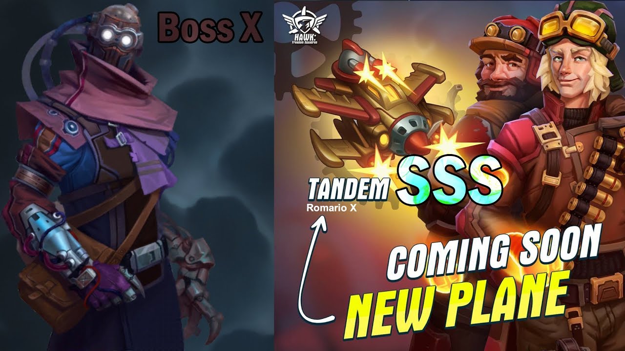 Hawk: Freedom Squadron. TANDEM SSS. 20 KEYS. OPEN THE BOX.