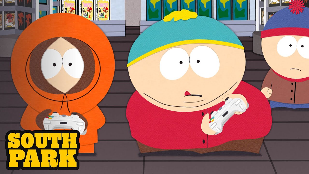 Playing the Tiger Woods Video Game - SOUTH PARK