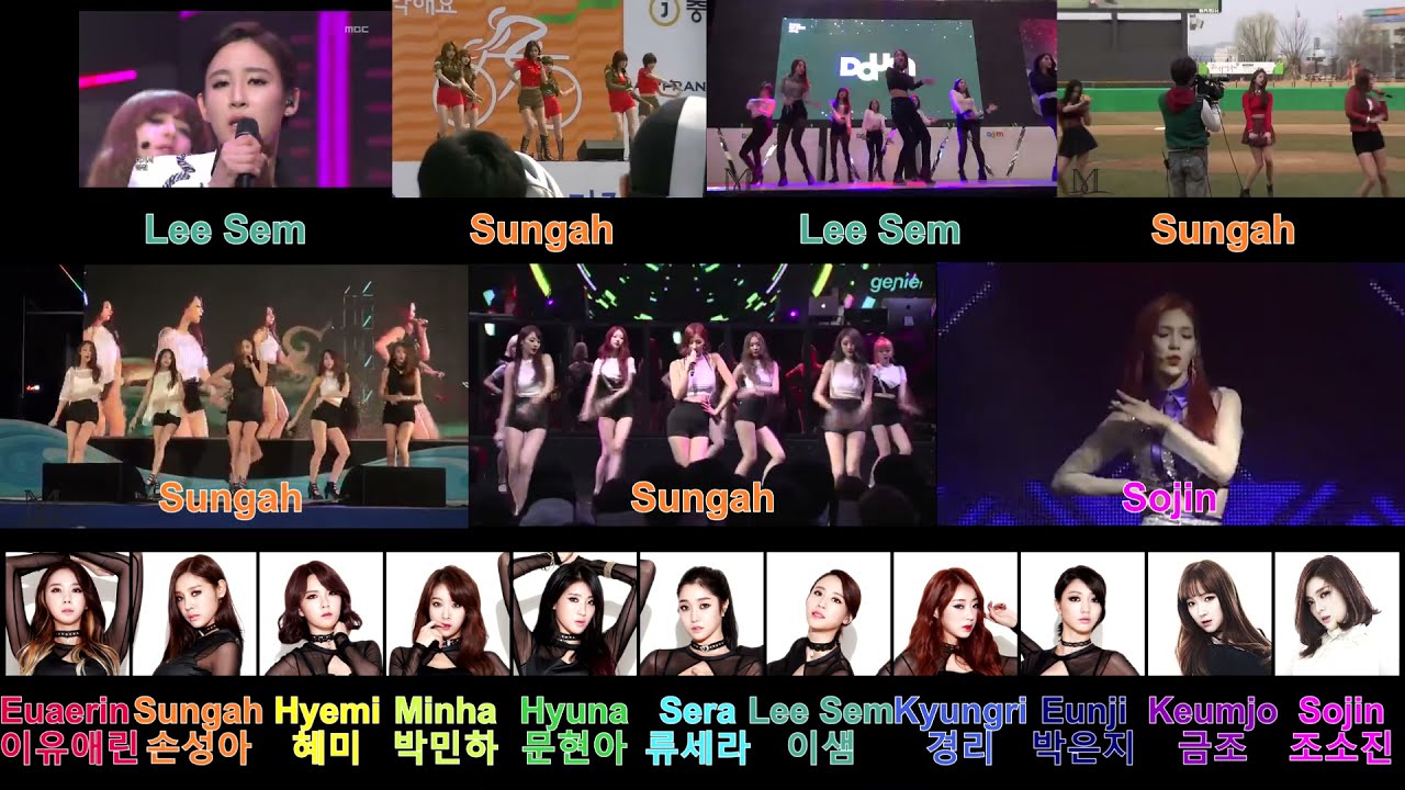 9MUSES News Line Distribution Evolution 2012-2017 나인뮤지스 뉴스 진화