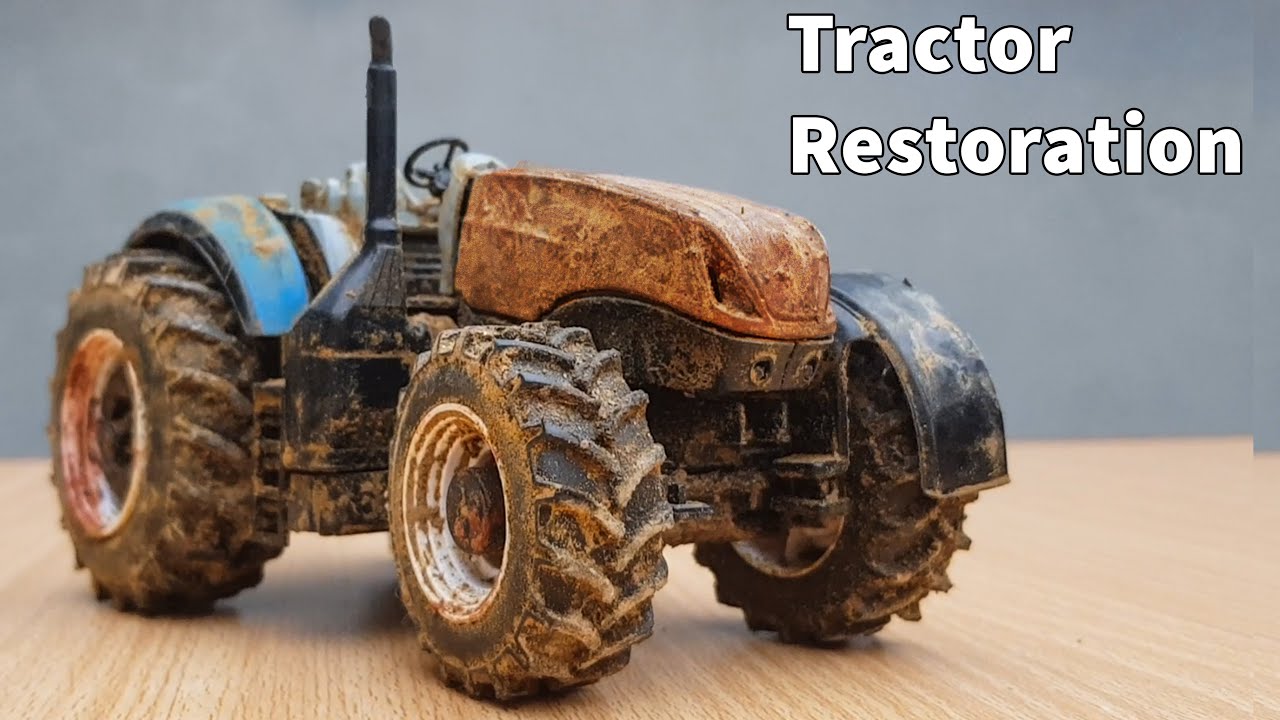 Agriculture Tractor Restoration -  New Holland T-7 315 Model Tractor