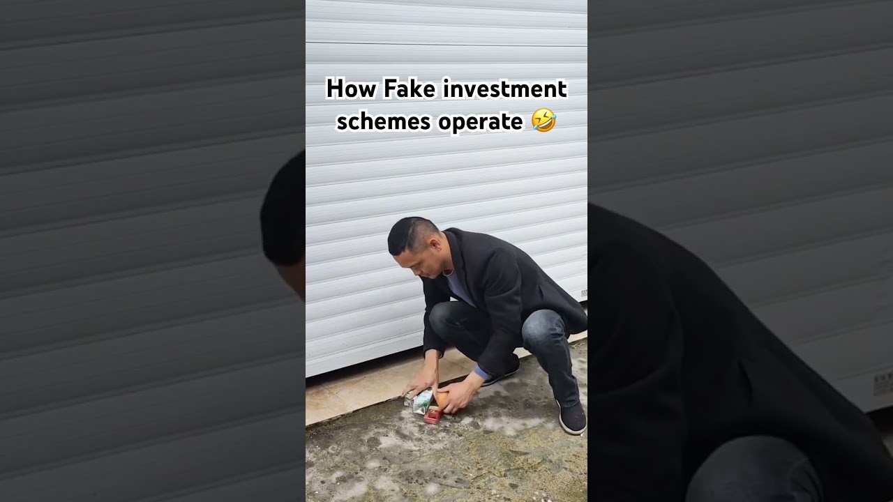 Exactly how fake investment schemes operate #scam #sarcasm #funny #investing