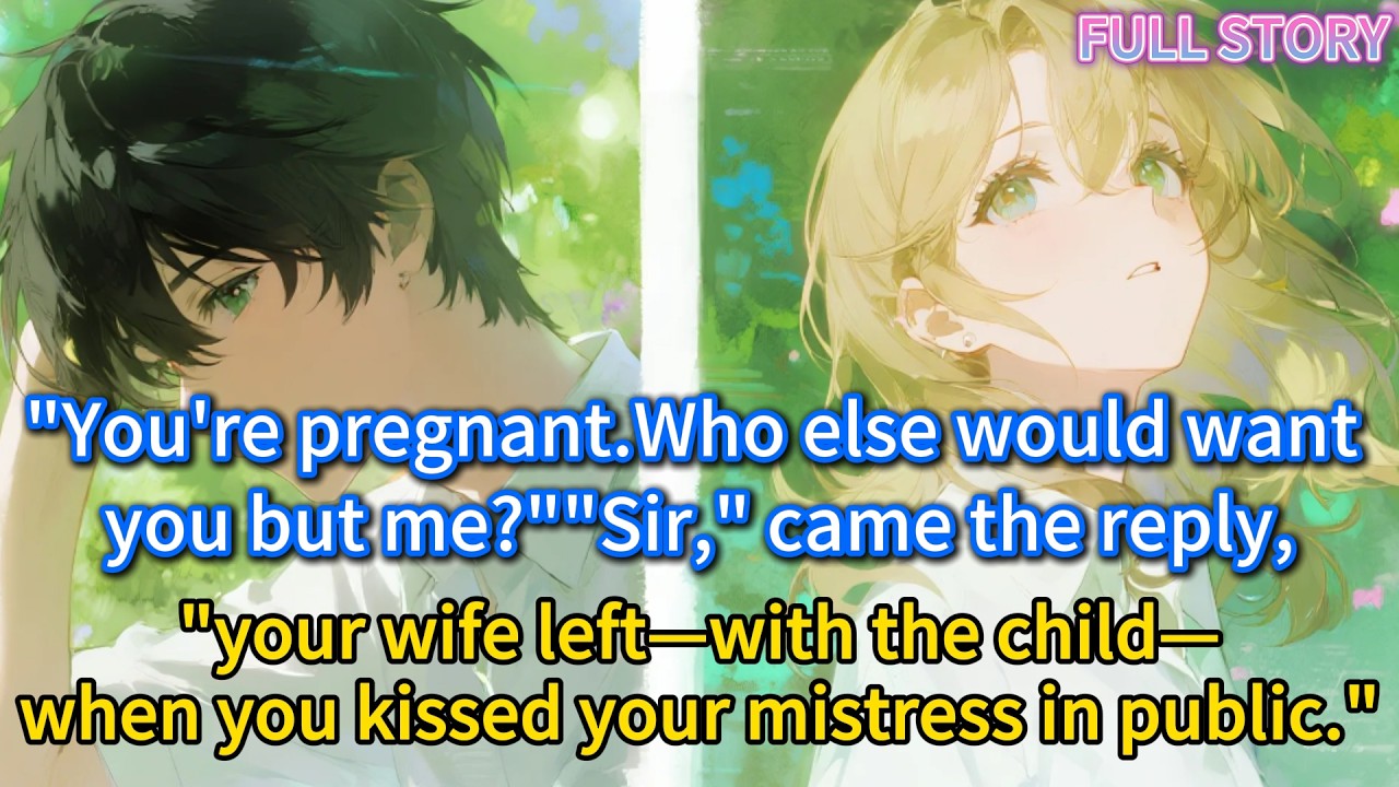 “You’re pregnant.Who else would want you but me?”“Sir,” came the reply,“your wife left...
