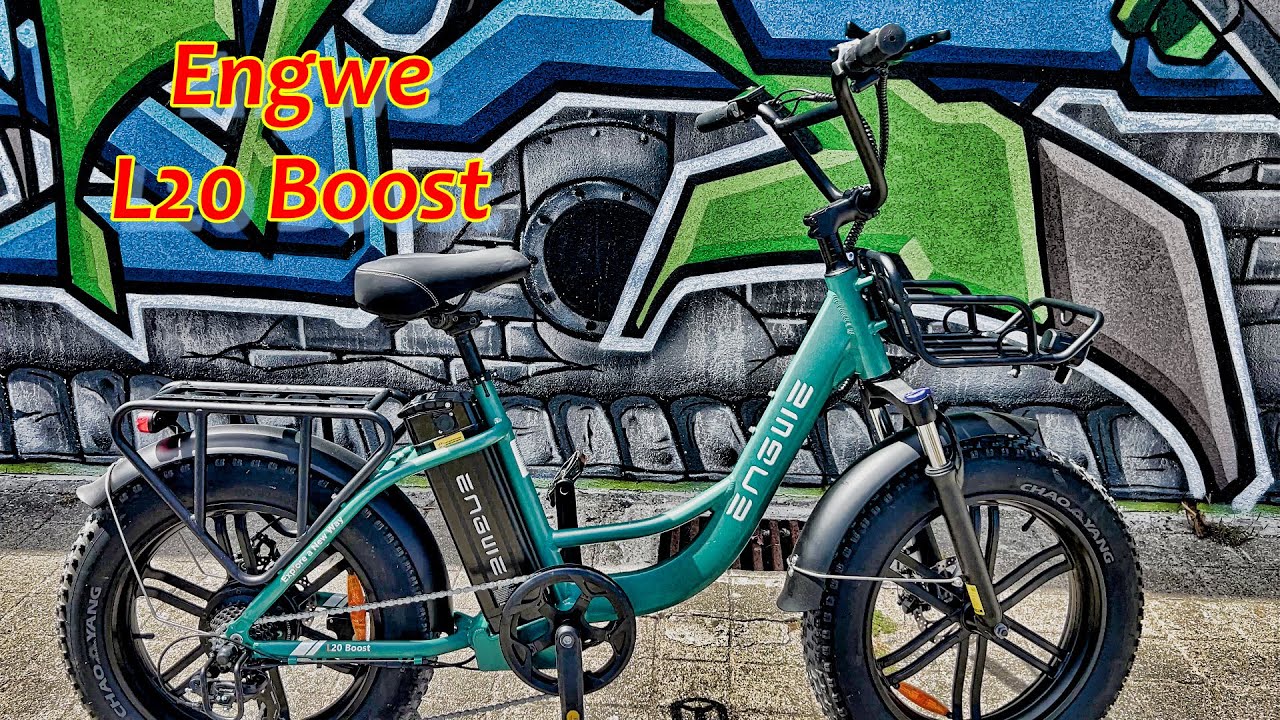 Engwe L20 Boost - Divertimento + Compras e Dia a Dia