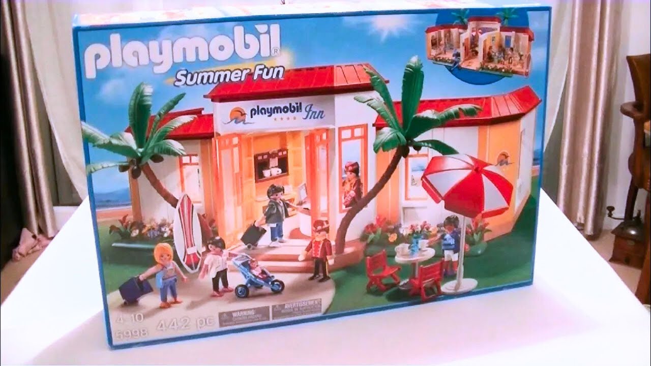 Unboxing Playmobil : Le petit hôtel (2013) - 5998