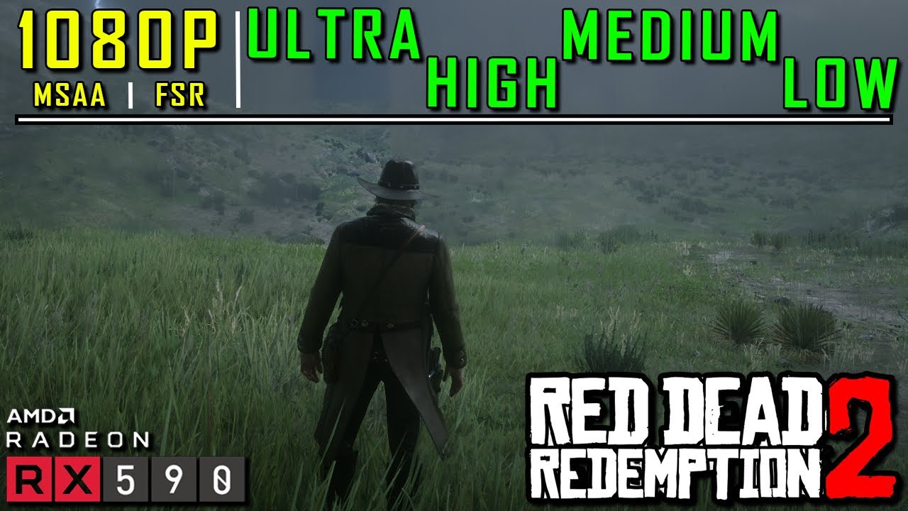 Red Dead Redemption 2 on AMD RX 590 - All Settings Tested