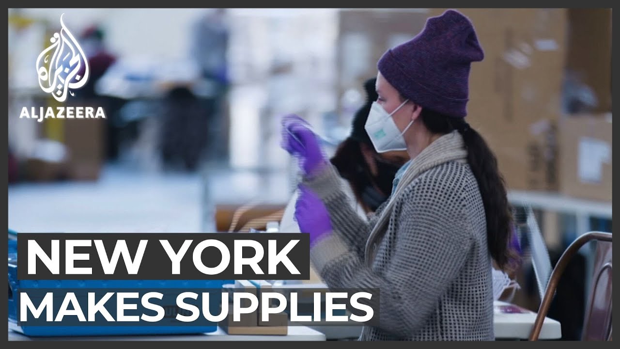 US companies make medical supplies for New York to beat virus