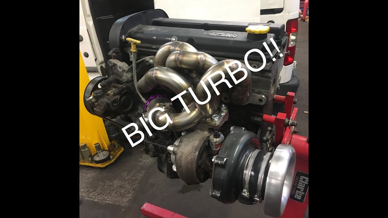 Straight cut gearbox powered Zetec turbo van Gets new shafts