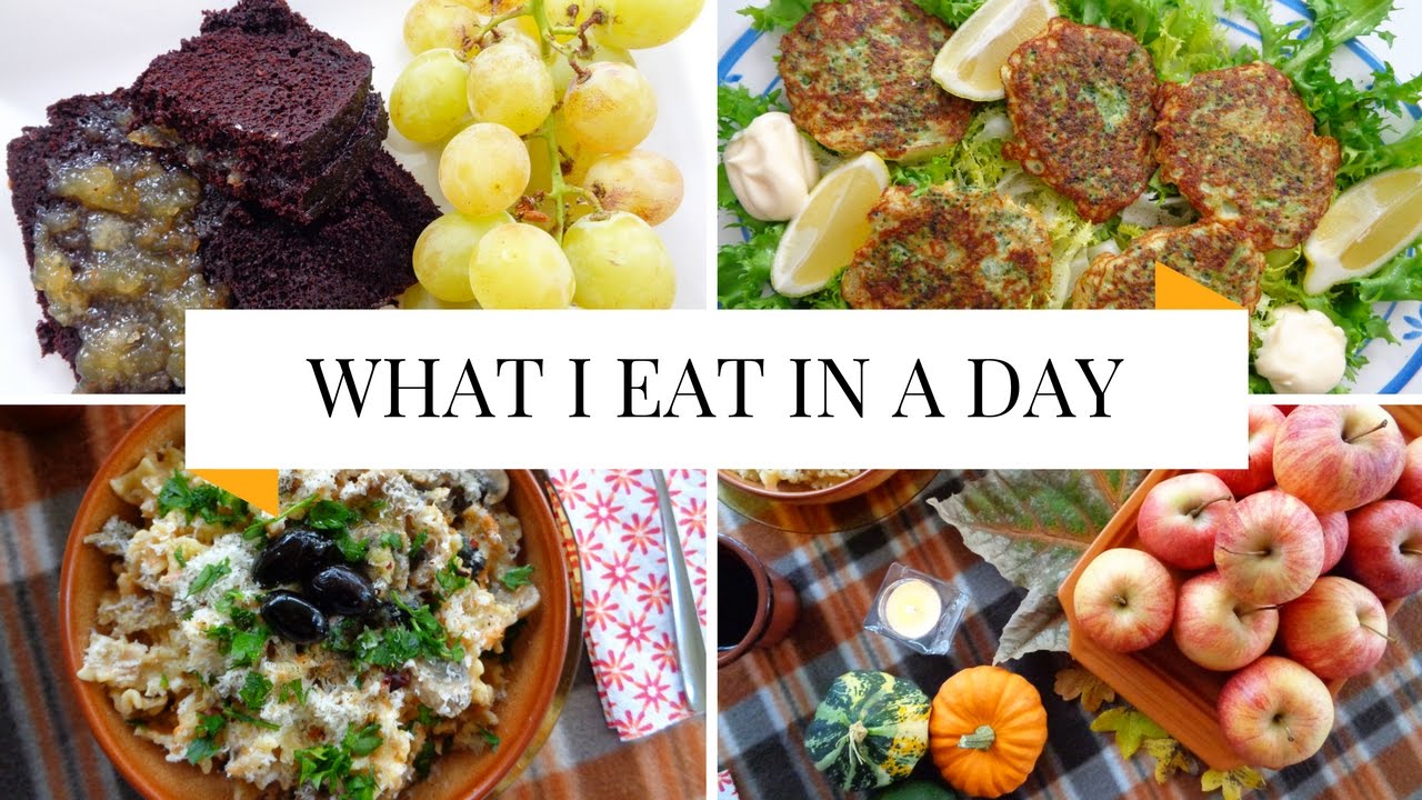 WHAT I EAT IN A DAY⎮ITA⎮Cosa mangio in un giorno⎮Autumn Edition #20