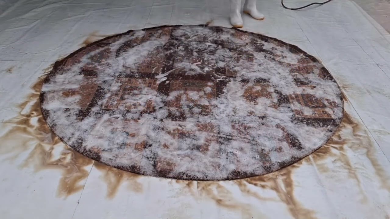 Satisfying Rug Cleaning Compilation ASMR ~ Carpet Cleaning Master