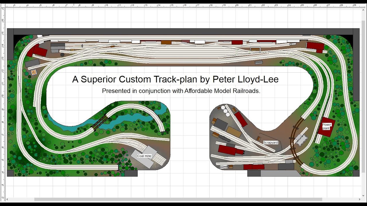 Track planning in a tight space