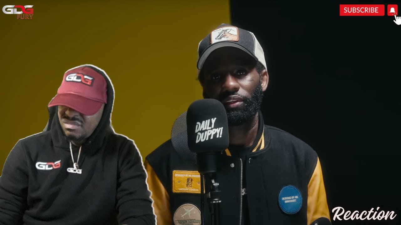 AMERICAN Reacts to Wretch 32 - Daily Duppy | GRM Daily