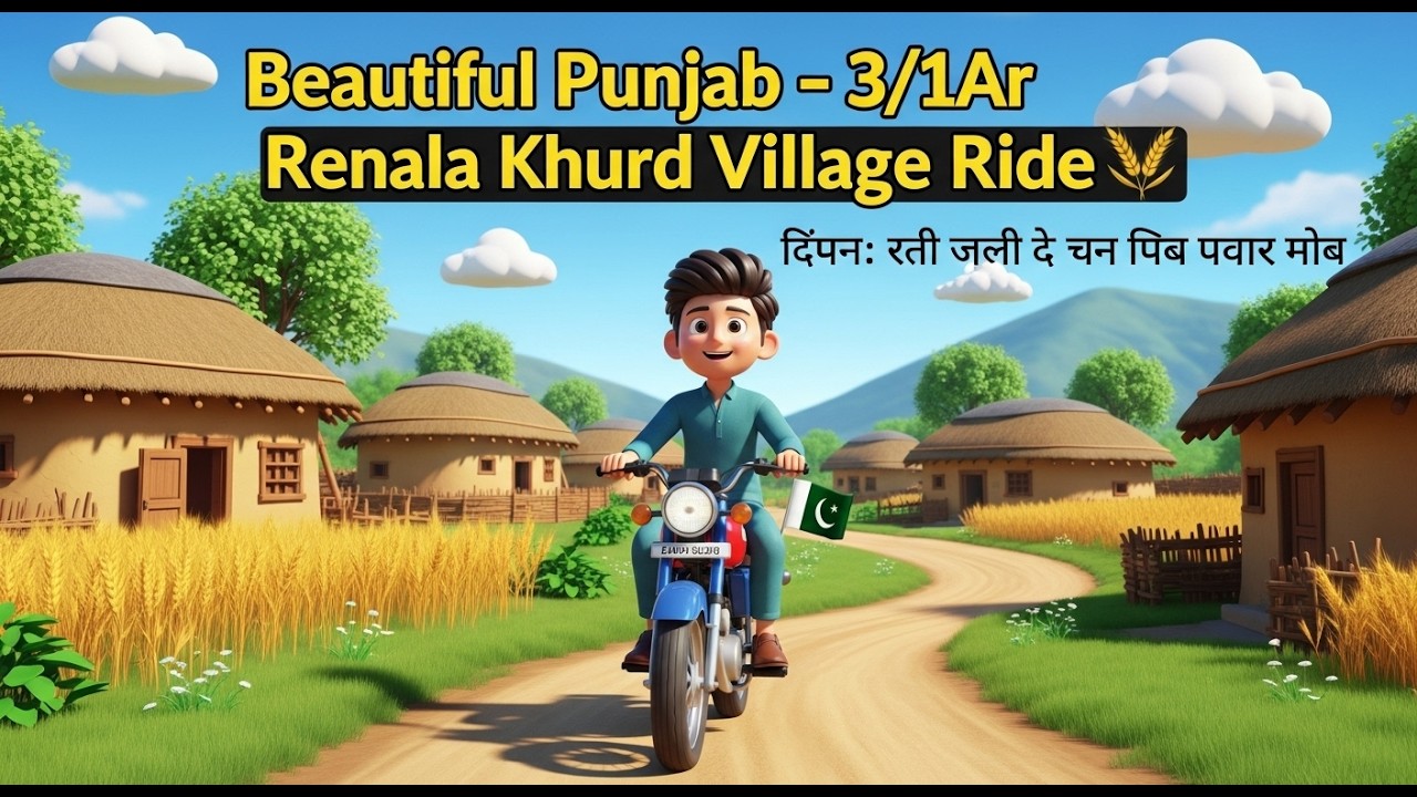 Village Life Pakistan |Bike Ride | Village Panjab | Desi Punjab Tour | Punjab Pakistan