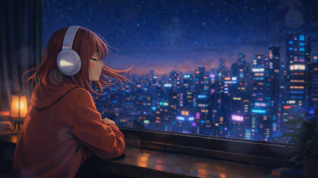 Midnight Hums | Relaxing Lofi for Late Night Study & Sleep