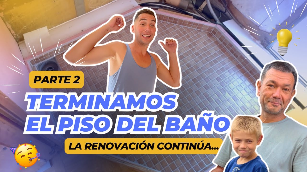 Parte 2 🚐  | ¡TERMINAMOS reparación del PISO, cambiamos los TUBOS del desagüe de la AUTOCARAVANA! 🛠️