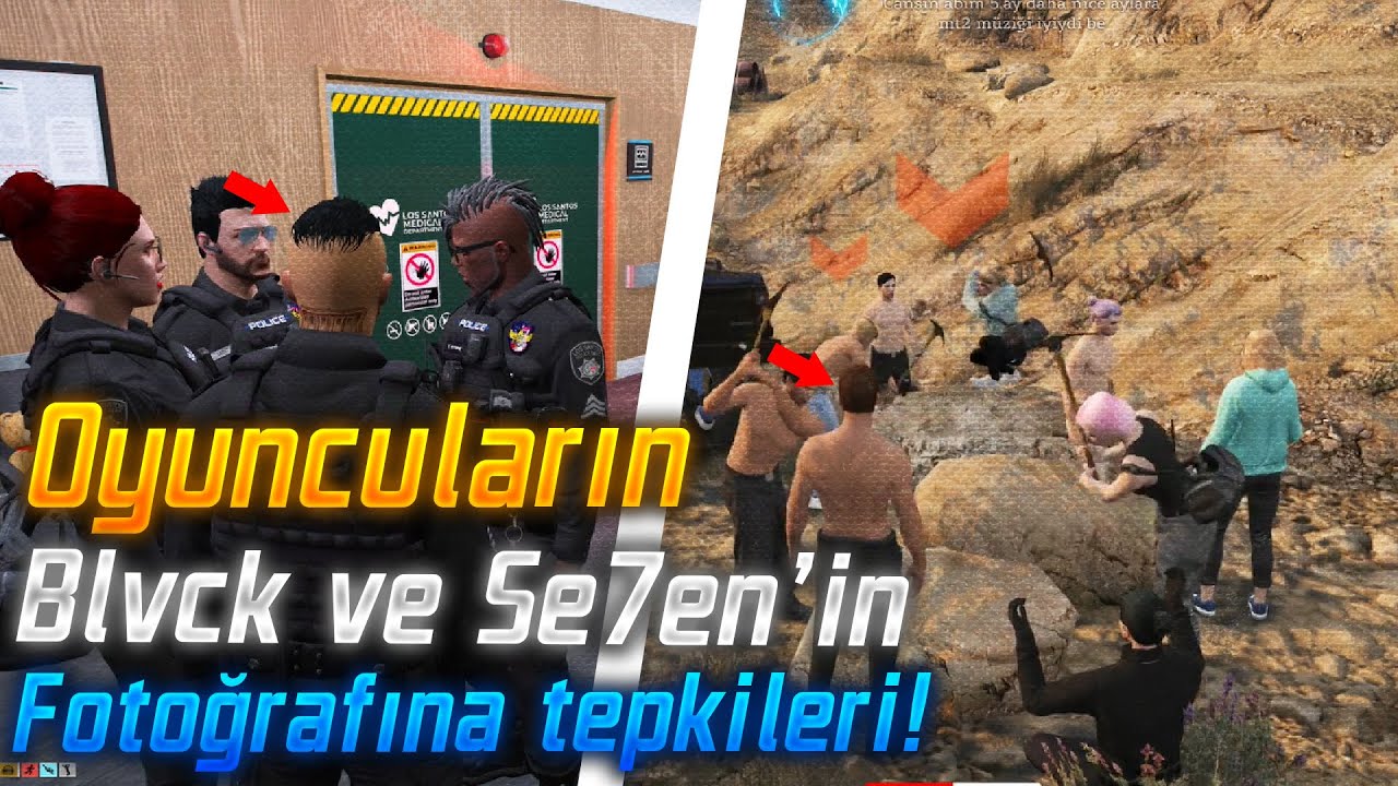 Blvck W-Guns ve Se7en'in, Wallkers'e Attığı Fotoğrafa Oyuncuların Tepkisi! | EightbornV2