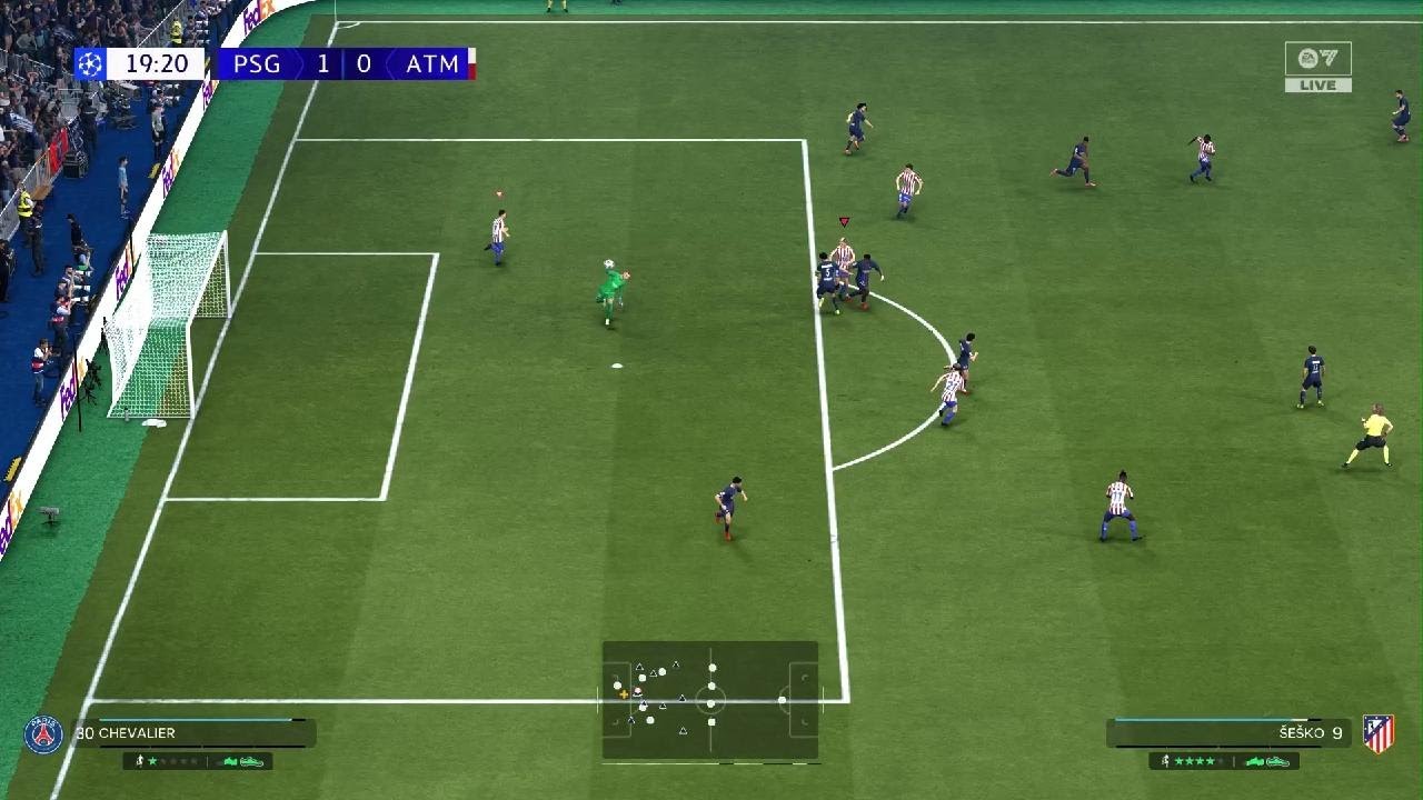 Final Champions League PSG vs Atlético de Madrid Leyenda - FIFA 26