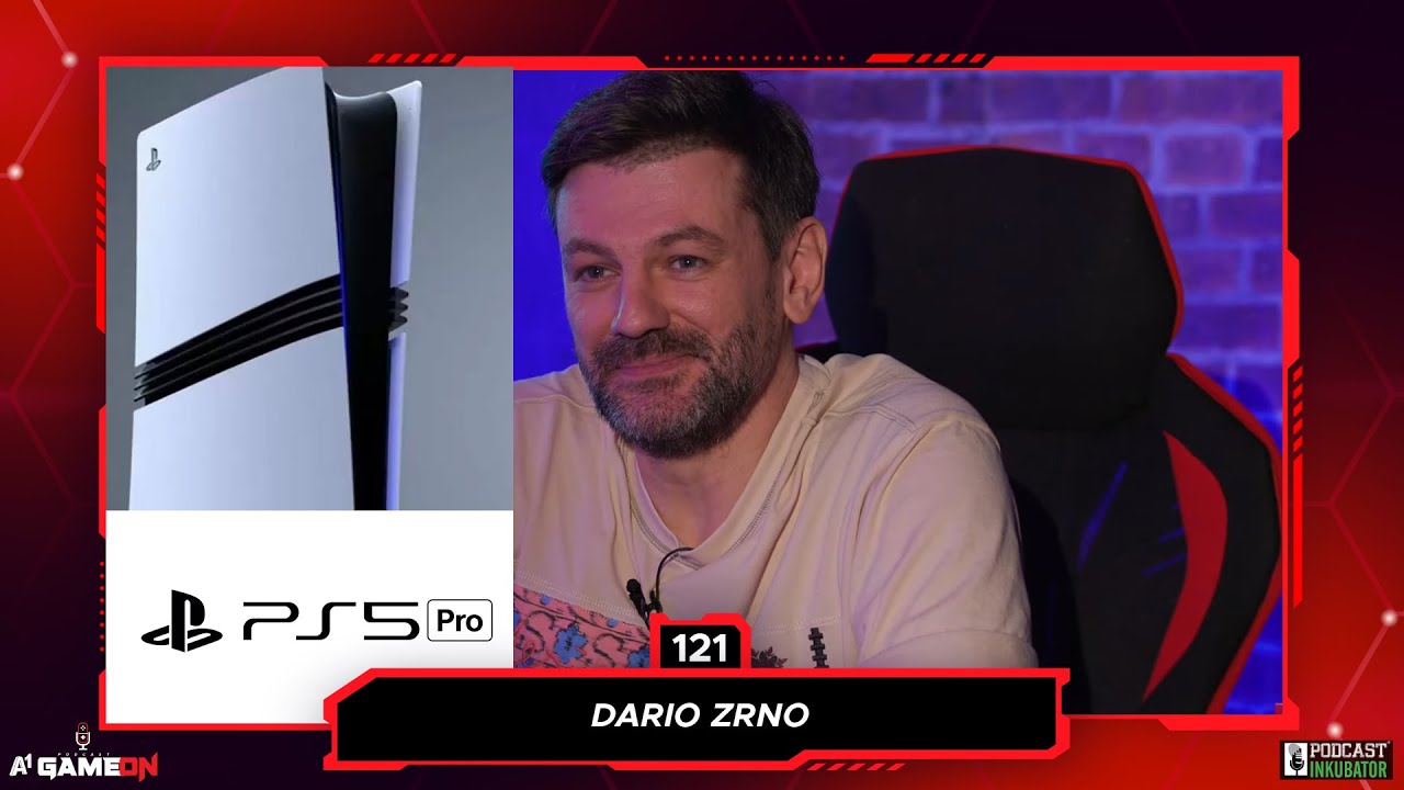 A1 GAMEON Podcast #121 - PlayStation 5 Pro Top ili Flop - Dario Zrno