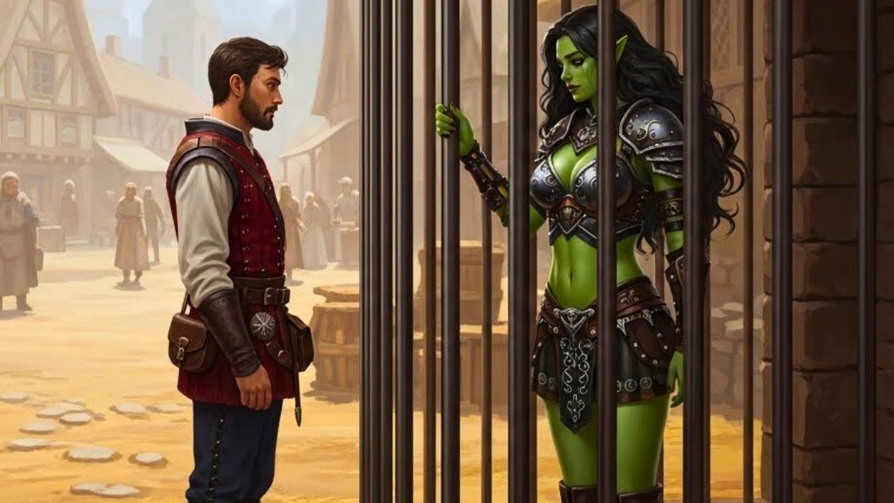 A Man Finds An Orc Woman For Sale — His Choice Changes Her Life Forever