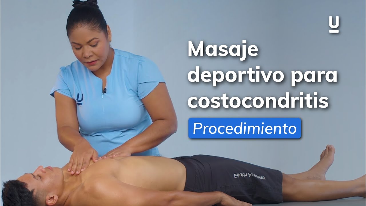 Tratamiento para la costocondritis - Curso de Masajes deportivos