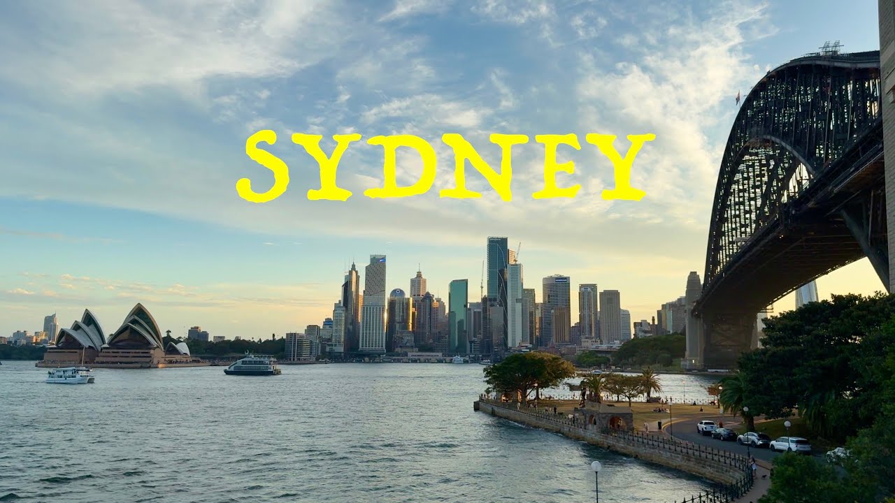 Golden Hour Walk in SYDNEY 🌅 | Kirribilli, Milsons Point & Luna Park | 4K| Walk The World 🚶