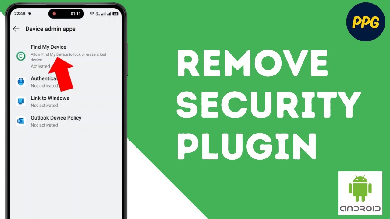 How To Remove Security Plugin On Android Phone ?