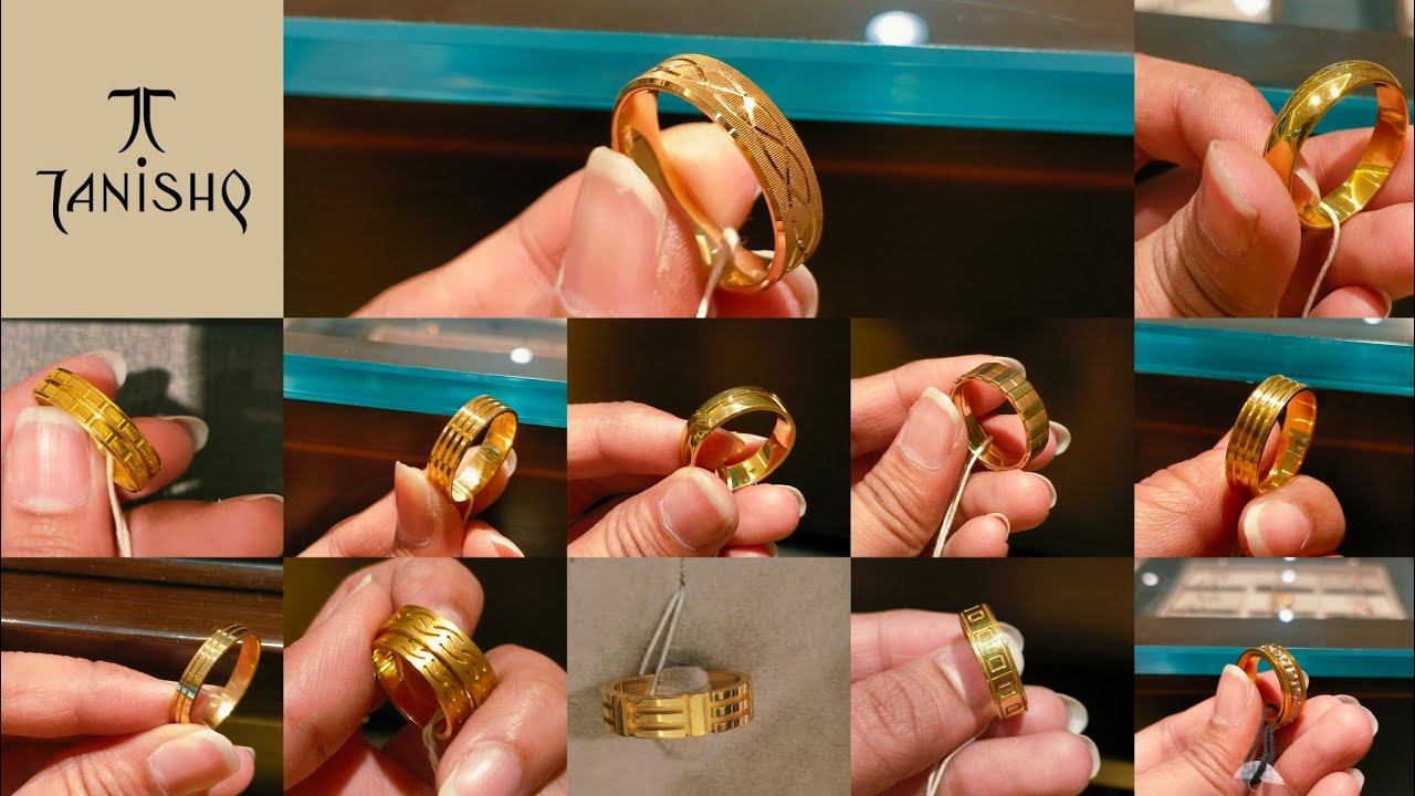 Tanishq latest gold band for men starting Just😱2.5 gram #trending #youtube #tanishq