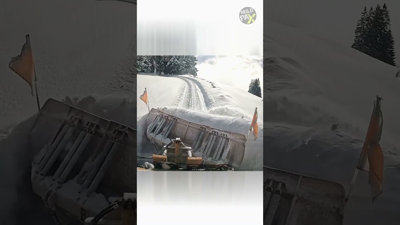 How Do They Keep Mountain Roads Open in Extreme Snow?