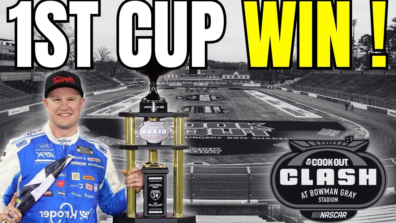 Ryan Preece WINS in SNOW & SLEET! 2026 Cook Out Clash at Bowman Gray Stadium | NASCAR History Made