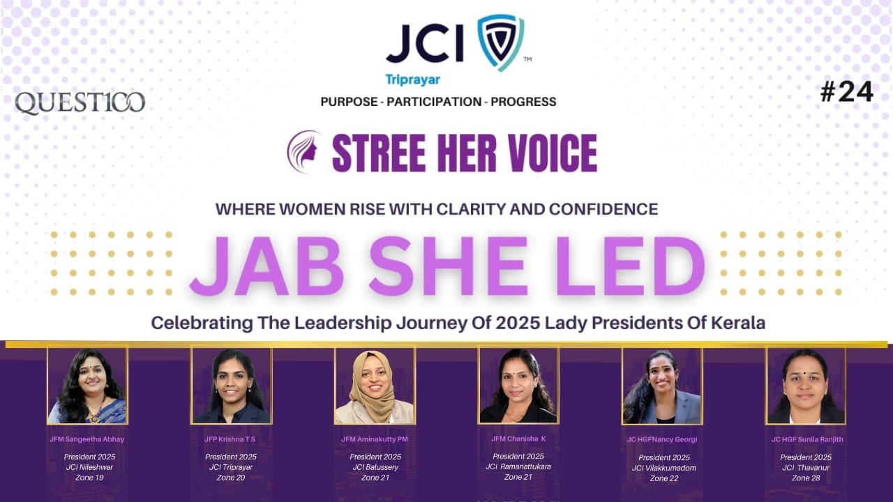 Jab She Led| Stree Her Voice | JCI Triprayar