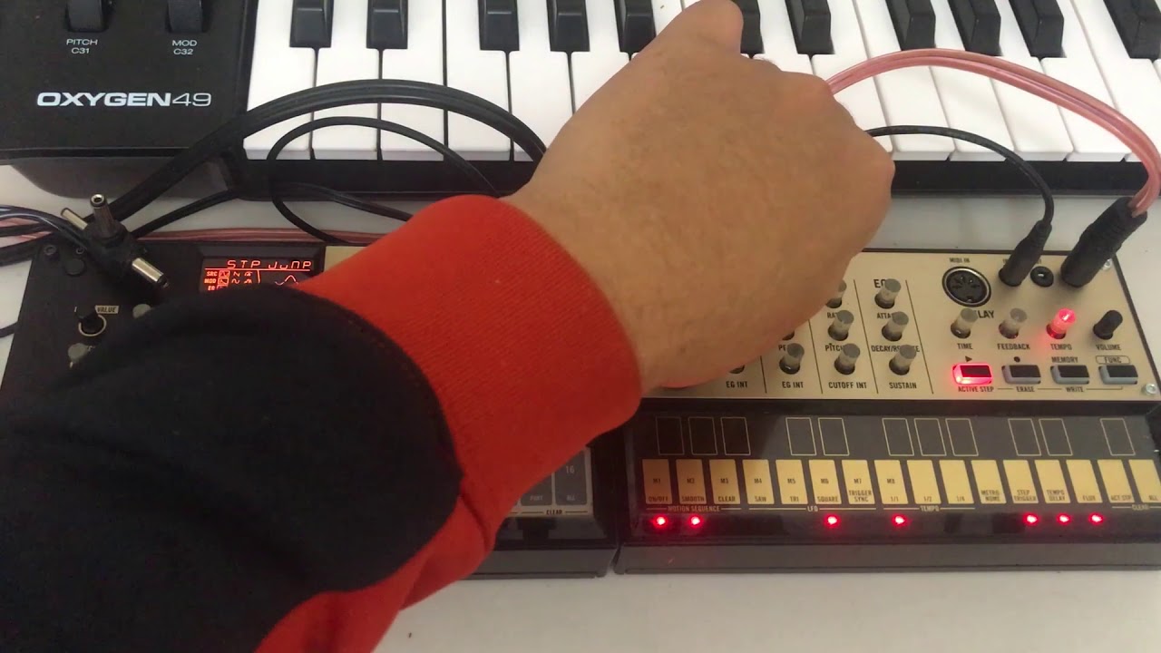 Volca drum & Volca keys.