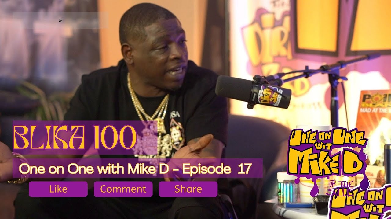 Blika  100 & Mike d 1on1 og talk!!!