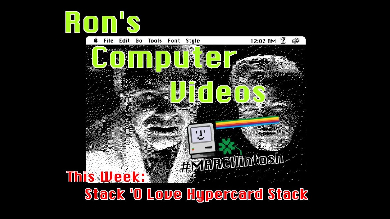 Ron's Computer Videos - Stack 'O Love MST3K Hypercard Stack #MARCHintosh