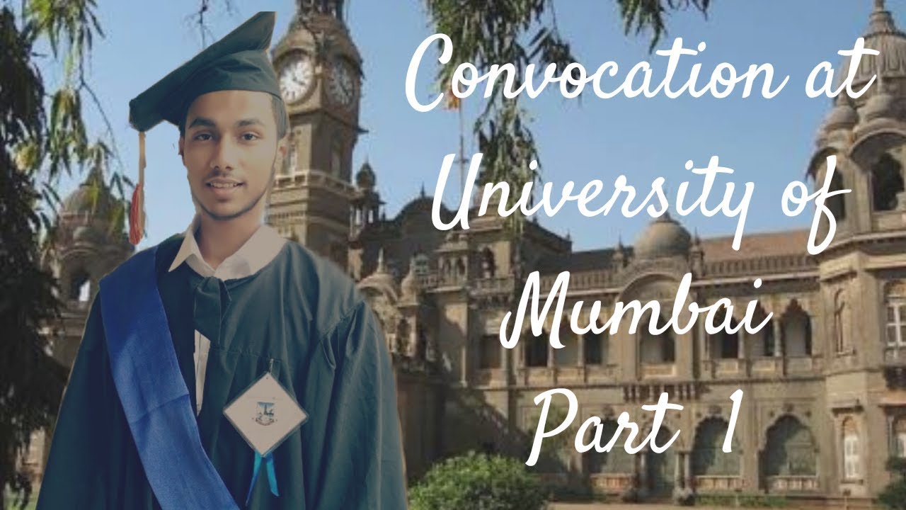 University of Mumbai CONVOCATION 2018 | got my degree | Part 1