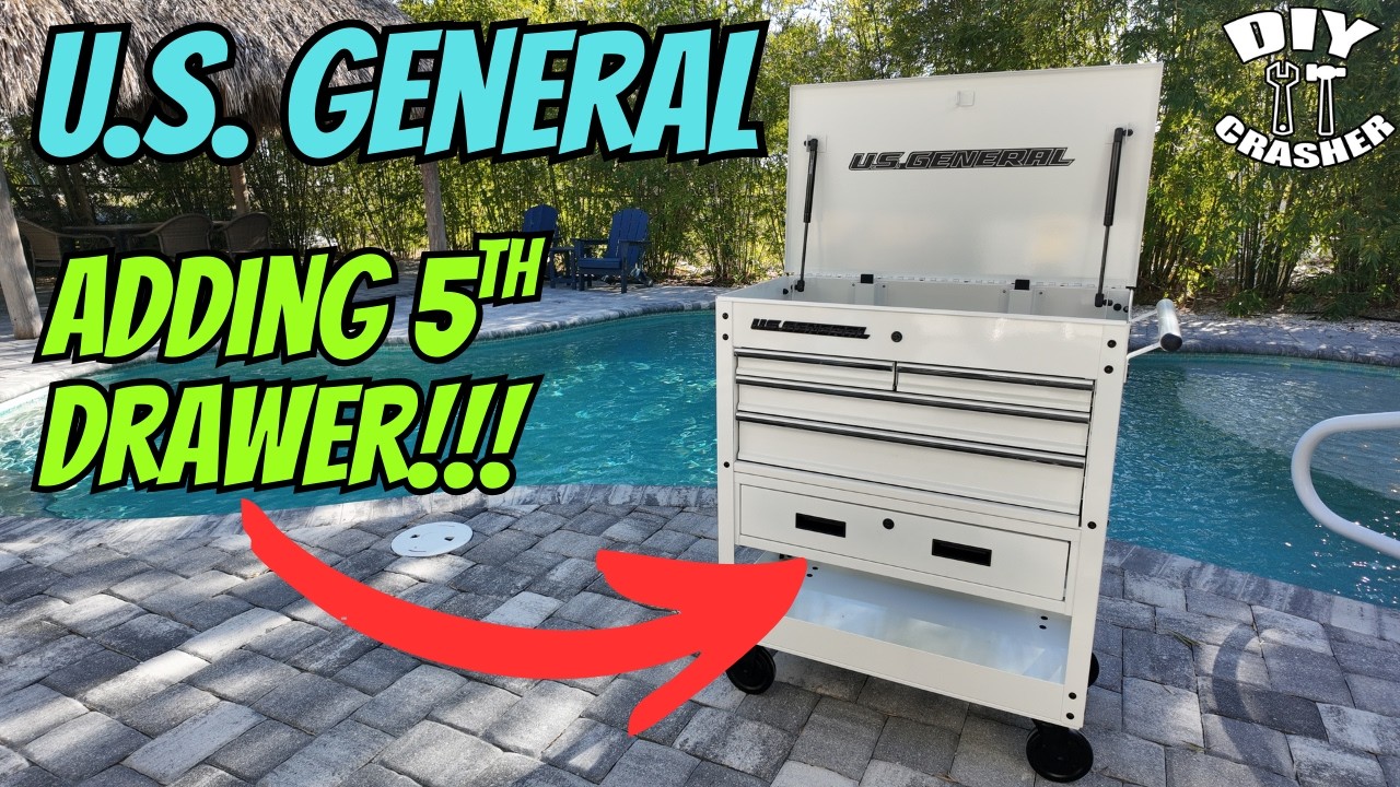 Upgrading the Harbor Freight US General 4 Drawer Cart With Extra Drawer Storage