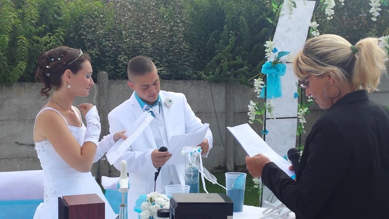 mariage laique celine & kevin 16 aout 2014
