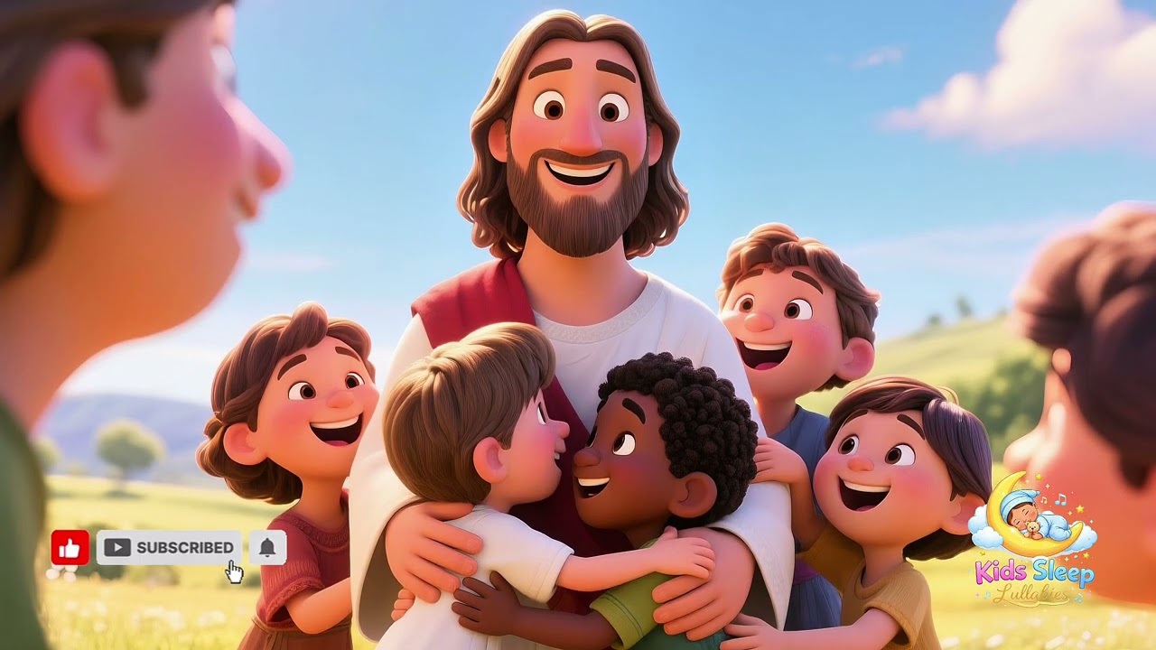 Jesus Loves Me, I Know | Christian Bedtime Lullaby for Kids | Sleep Prayer Song