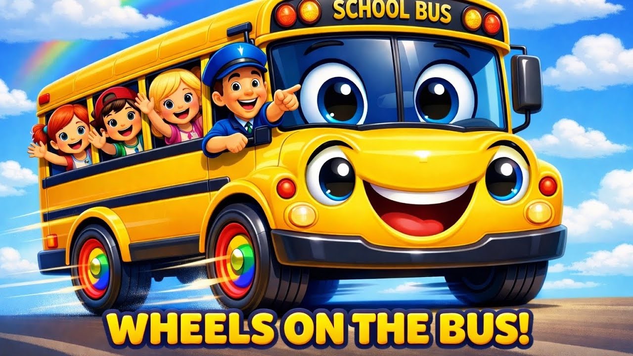 Wheels on the Bus | Baby Songs & Nursery Rhymes for Children 🧒🎶 | kids Rhymes 
