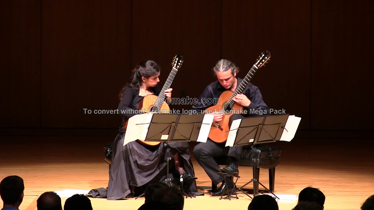Sonata dedicated to Duo Melis, by Miguel A  Roig Francolí  World Premiere at GFA 2016
