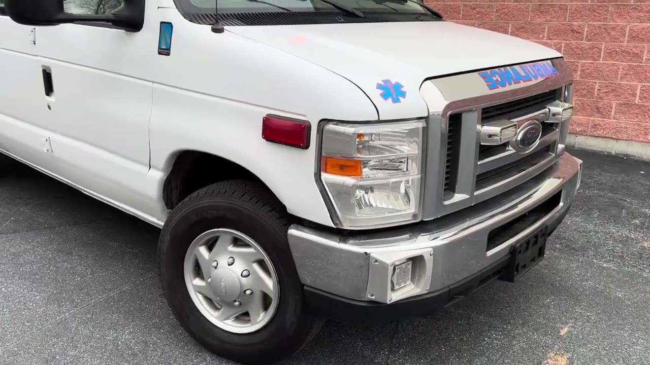 2013 Ford E350 McCoy Miller Ambulance For Sale by Pilip Ambulances Stock # 25-49