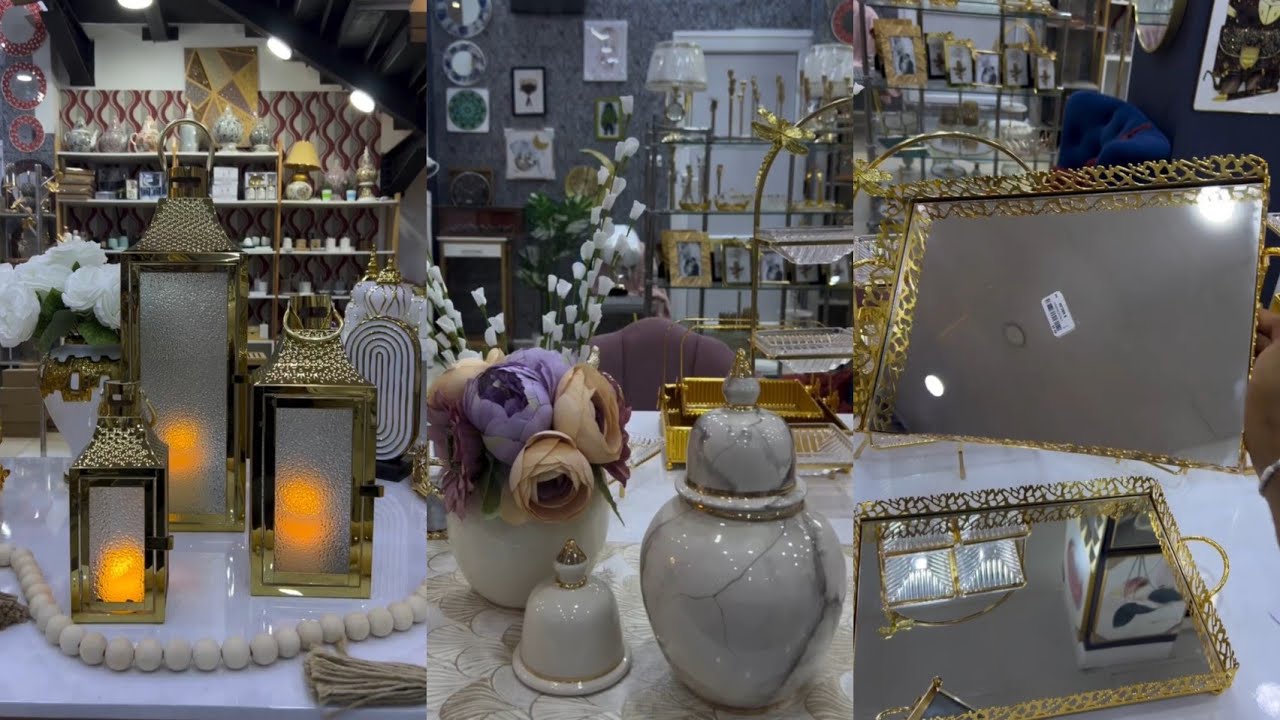 at home deco draria luxe,💥لعشاق الفخامة أواني فاخرة مع الأسعار #تحضيرات_رمضان2025