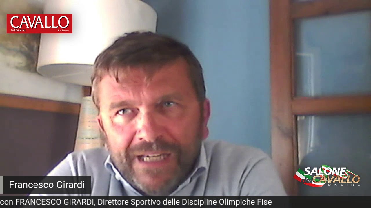 FRANCESCO GIRARDI - Fise Direttore Sportivo delle Discipline Olimpiche