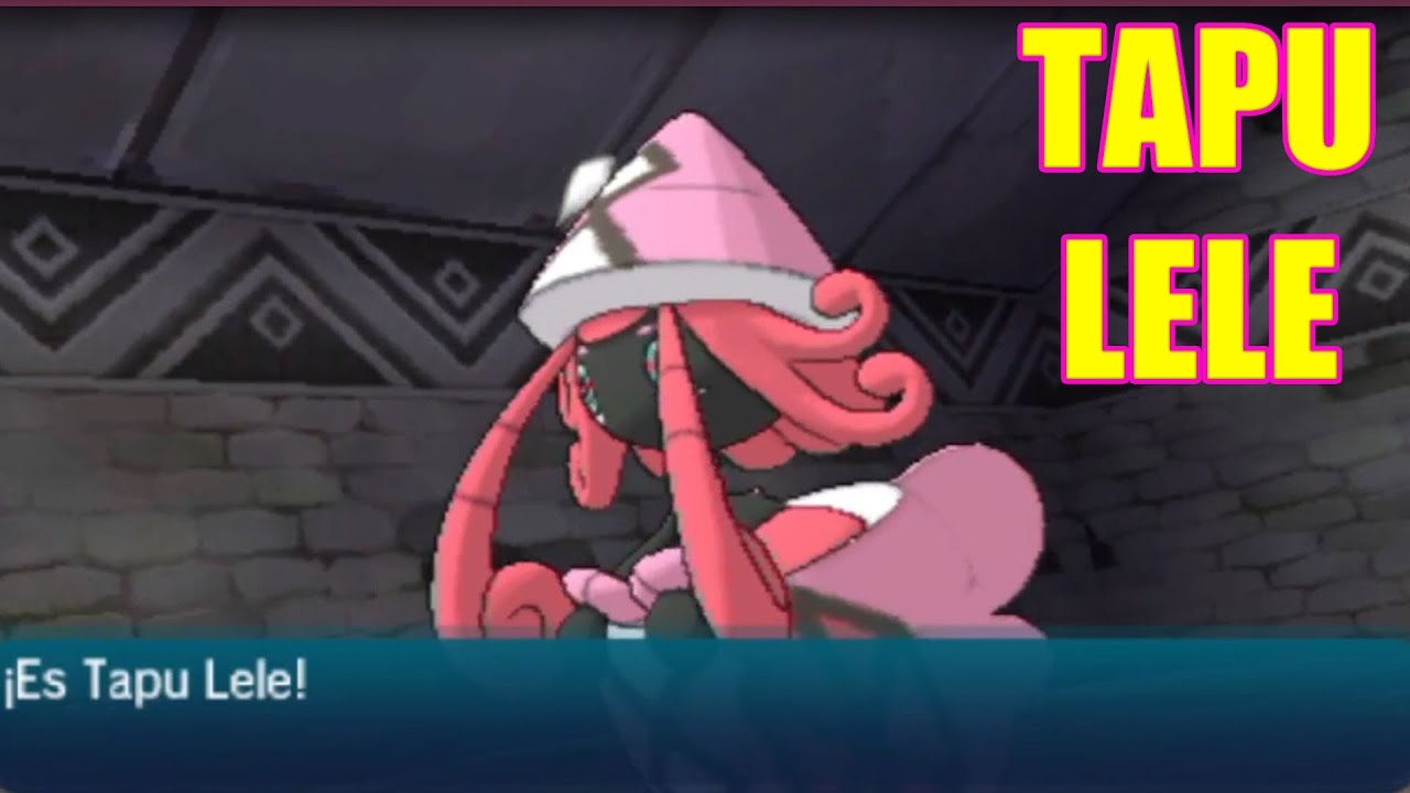 Como Conseguir al Pokemon TAPU LELE en SOL y LUNA