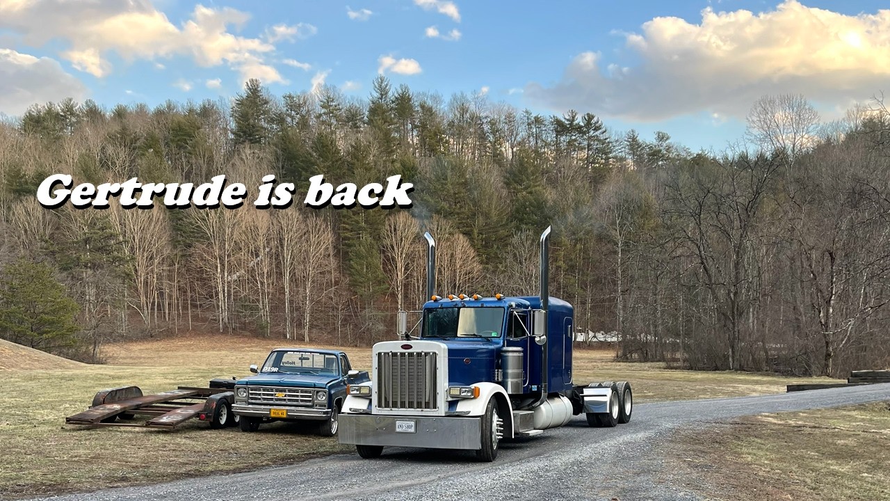 Peterbilt 379, эпизод 51. Гертруда вернулась после 4 долгих месяцев, у нас больше вопросов, чем о...