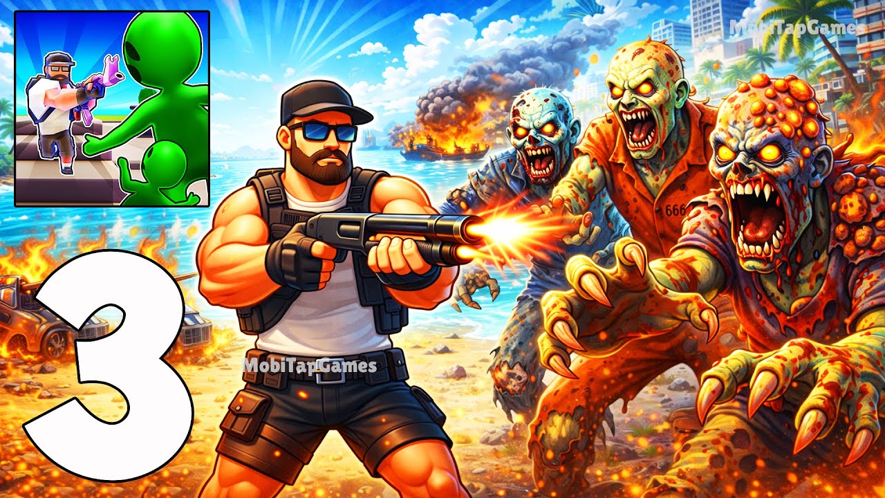 Survivor Z – Zombie Survival Gameplay Walkthrough Part 3 – Base Building & Endless Horde Battles