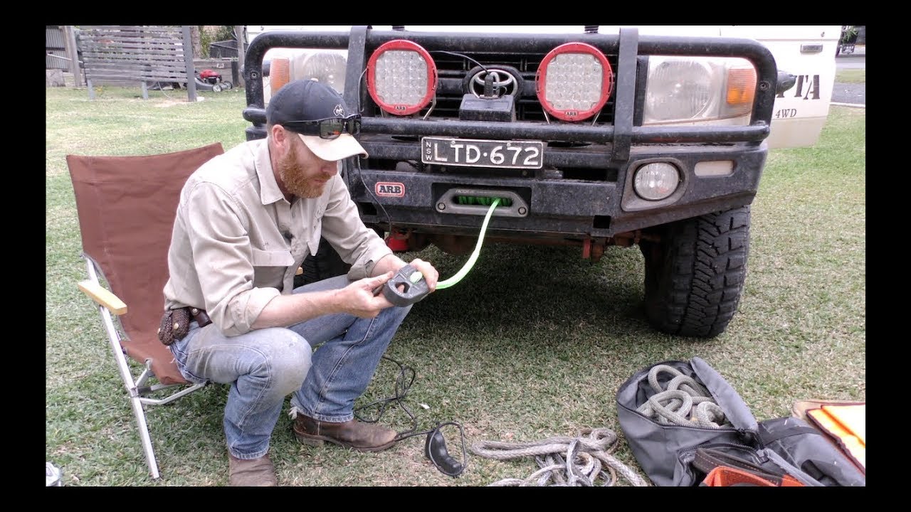 WINCH ROPE REPLACMENT + DYNEMA ROPE TIPS
